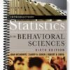 Test Bank for Introductory Statistics for the Behavioral Sciences 6th Edition by Welkowitz