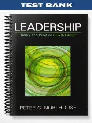 Test Bank for Leadership Theory and Practice 6th Edition by Northouse