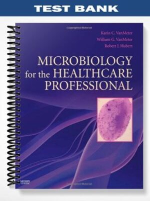 Test Bank for Microbiology for the Healthcare Professional 1st Edition by VanMeter