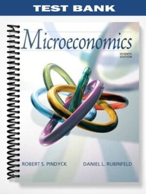 Test Bank for Microeconomics 7th Edition by Pindyck
