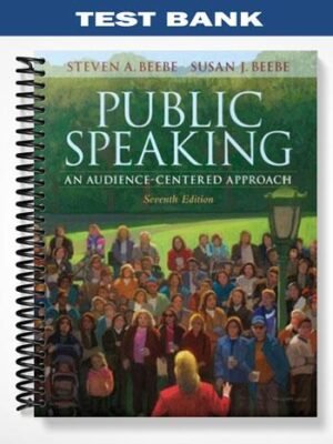 Test Bank for Public Speaking An Audience-Centered Approach 7th Edition by Beebe