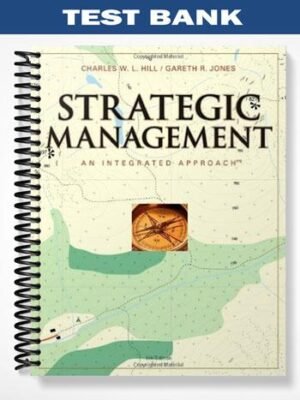Test Bank for Strategic Management Theory An Integrated Approach 9th Edition by Jones
