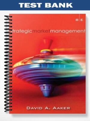 Test Bank for Strategic Market Management 8th Edition by Aaker