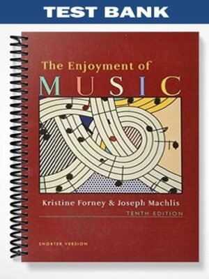 Test Bank for The Enjoyment of Music 10th Edition by Forney