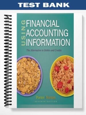 Test Bank for Using Financial Accounting Information The Alternative to Debits and Credits 7th Edition by Porter