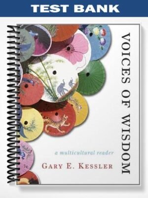 Test Bank for Voices of Wisdom A Multicultural Philosophy Reader 7th Edition by Gary Kessler