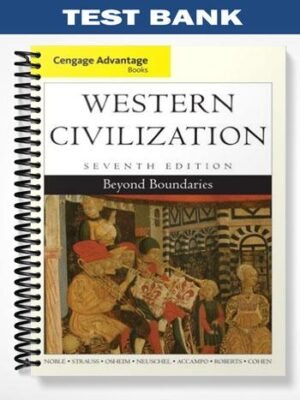 Test Bank for Western Civilization Beyond Boundaries 7th Edition by Noble