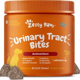 Zesty Paws Cranberry Supplement for Dogs - Chicken, 90 Ct